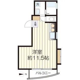 リパブリックII【2階】の間取り