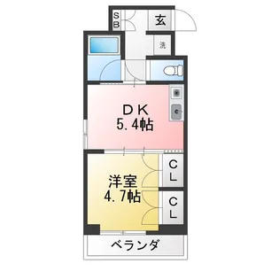 藤和シティホームズ板橋大山・弐番館【3階】の間取り