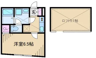 Aile d’Argent【2階】の間取り