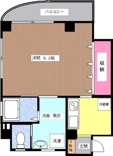 カテリーナ【3階】の間取り