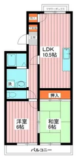 サンホワイト【3階】の間取り