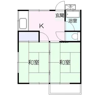 杢師スカイハイツ【2階】の間取り