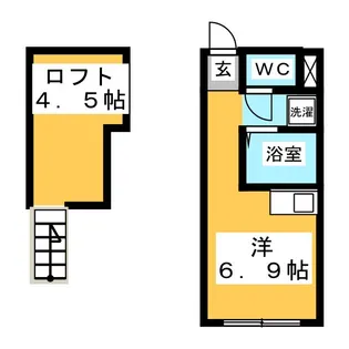 モルゲンロート【2階】の間取り