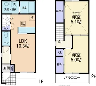 Happiness Town Cの間取り
