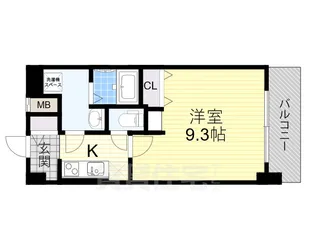 ベイサイドパークOSAKAノースレジデンシス【11階】の間取り