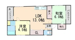 キャロルハイツの間取り