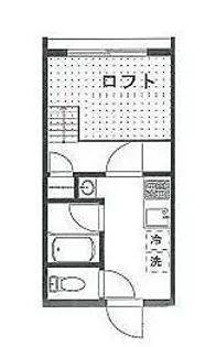 リーフテラス【2階】の間取り