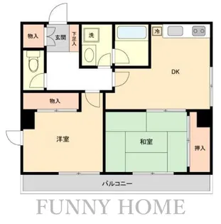 ミール千歳烏山【7階】の間取り