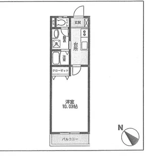 メゾン井沢ソレイユ【1階】の間取り