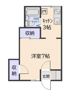 グラントールセ【1階】の間取り