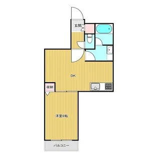 西小山ヒルズ【2階】の間取り