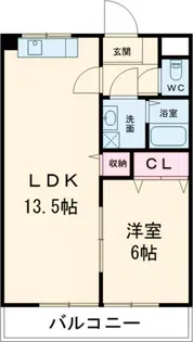 ハイム88E【3階】の間取り