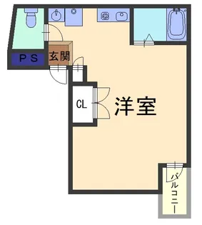 サンサーラ頼政塚【3階】の間取り