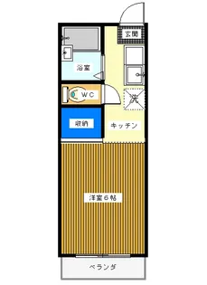 茨城県つくば市天久保1【マンション】の間取り