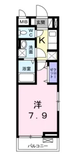 愛知県名古屋市南区砂口町【アパート】の間取り