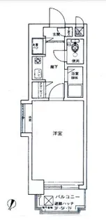 ライオンズマンション西新オレンジ通り【5階】の間取り