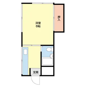 野島ハウス【2階】の間取り