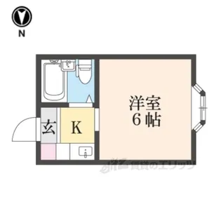 ハイタウンA棟【1階】の間取り