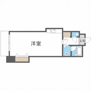 ライオンズシティ大通公園【6階】の間取り