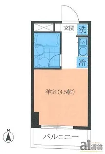 千代鶴ビル【4階】の間取り
