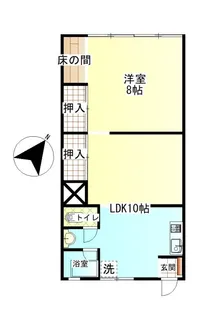 メゾン・フィール【1階】の間取り