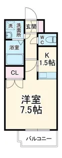 プレサンス名古屋STATIONアライブ【2階】の間取り