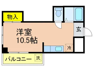 第1稲田マンション【4階】の間取り