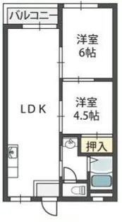 STEADY羽曳野【1階】の間取り
