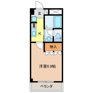 ララ・ポートII【2階】の間取り