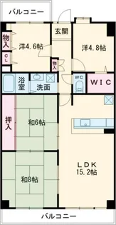 マンション光洋東丸之内【3階】の間取り