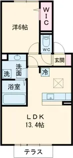 エクセルK III【1階】の間取り