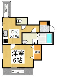 ルミエール・タケウチ【2階】の間取り