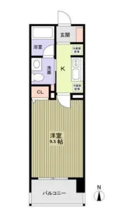 トレス・アコルデ【4階】の間取り