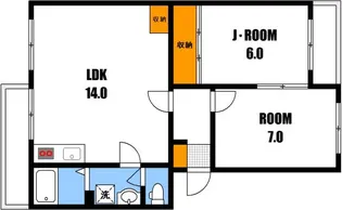 広島県広島市安佐南区大塚西3【マンション】の間取り