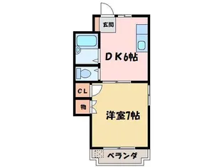 アーバンコート河内町【2階】の間取り