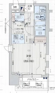 プレサンス新栄デコール【9階】の間取り