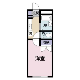 秀栄A館【2階】の間取り