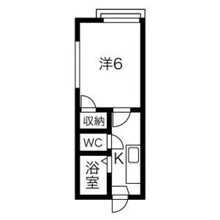 コーポ星【2階】の間取り