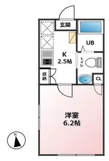 grenade横須賀(グルナードヨコスカ)【1階】の間取り