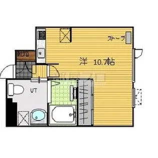 北海道札幌市西区西町北1【アパート】の間取り
