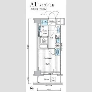 埼玉県川口市西青木4【マンション】の間取り
