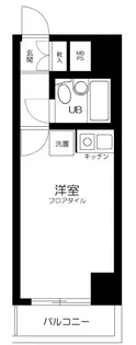 パレ・ドール中野【1階】の間取り