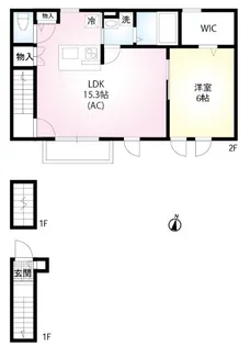 神奈川県逗子市桜山1【アパート】の間取り