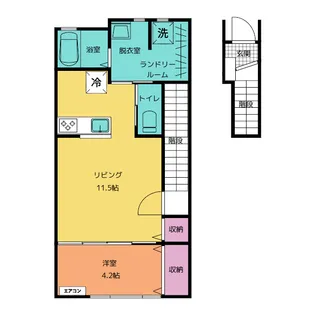 トマトハウス2【2階】の間取り