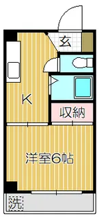 サンライト宮田【3階】の間取り