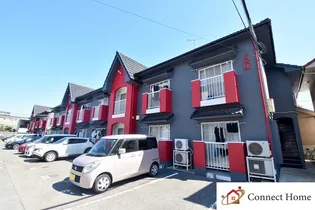 岡山県岡山市北区学南町1【アパート】の外観