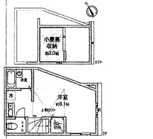 K-house浅草【2階】の間取り