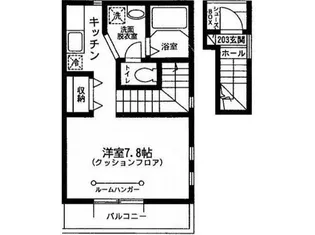 ミニョンA&K【2階】の間取り