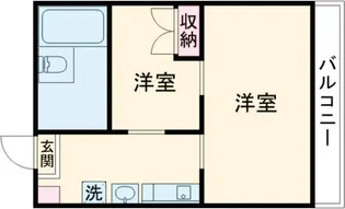 メゾンヴェール【1階】の間取り