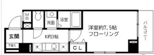 東京都墨田区文花1【マンション】の間取り